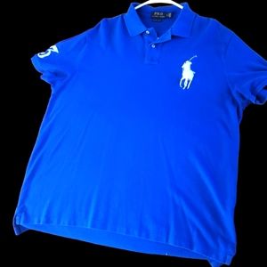 Men's shirt Polo XL BLUE